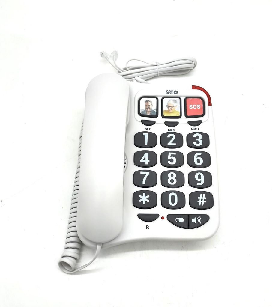 SPC Comfort Numbers 2 Senioren Festnetztelefon Große Tasten Produktbild 10