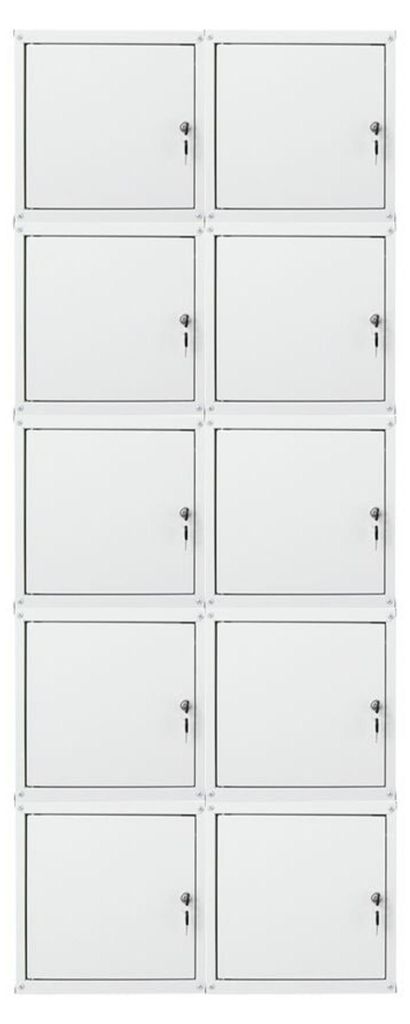 Mega Deal | 10x Schließfachwürfel Cubic | HxBxT 35x35x35 cm Produktbild 