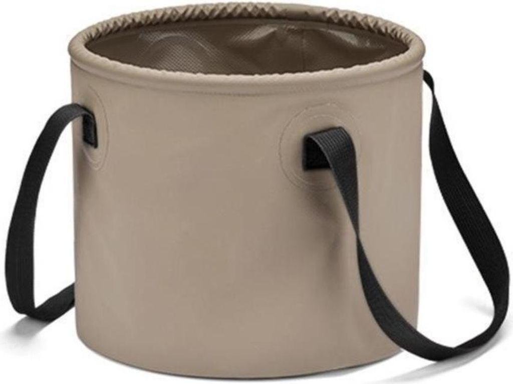 INF 20L Faltbarer Camping Wasser Eimer - Tragbar & Multifunktional Kaffee