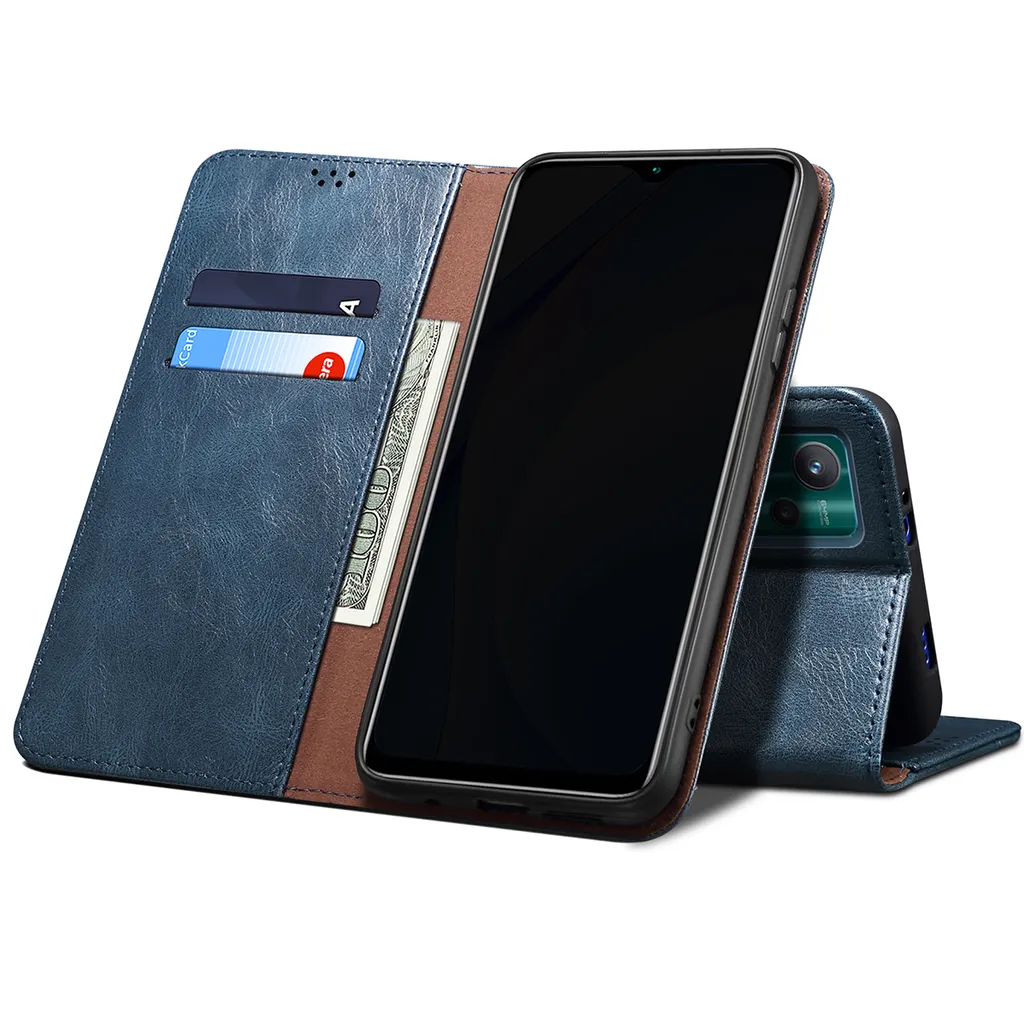 EbestStar Cover Per Realme Pad 10.4 (2021), Custodia Flip Magnetica In PU, Blu Scuro, Con Supporto E Autostandby - 3