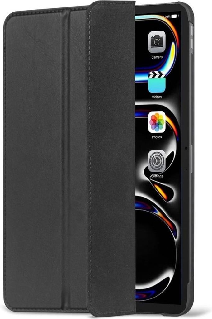 Decoded Textured Silicone Slim Cover 13'' iPad Pro M4 Charcoal - Tasche
