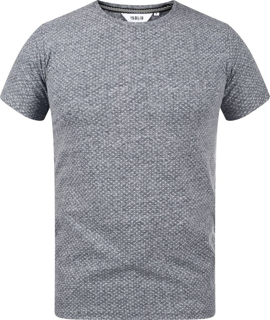 SOLID SDAlarico Herren T-Shirt Kurzarm Shirt mit Print und Rundhalsausschnitt