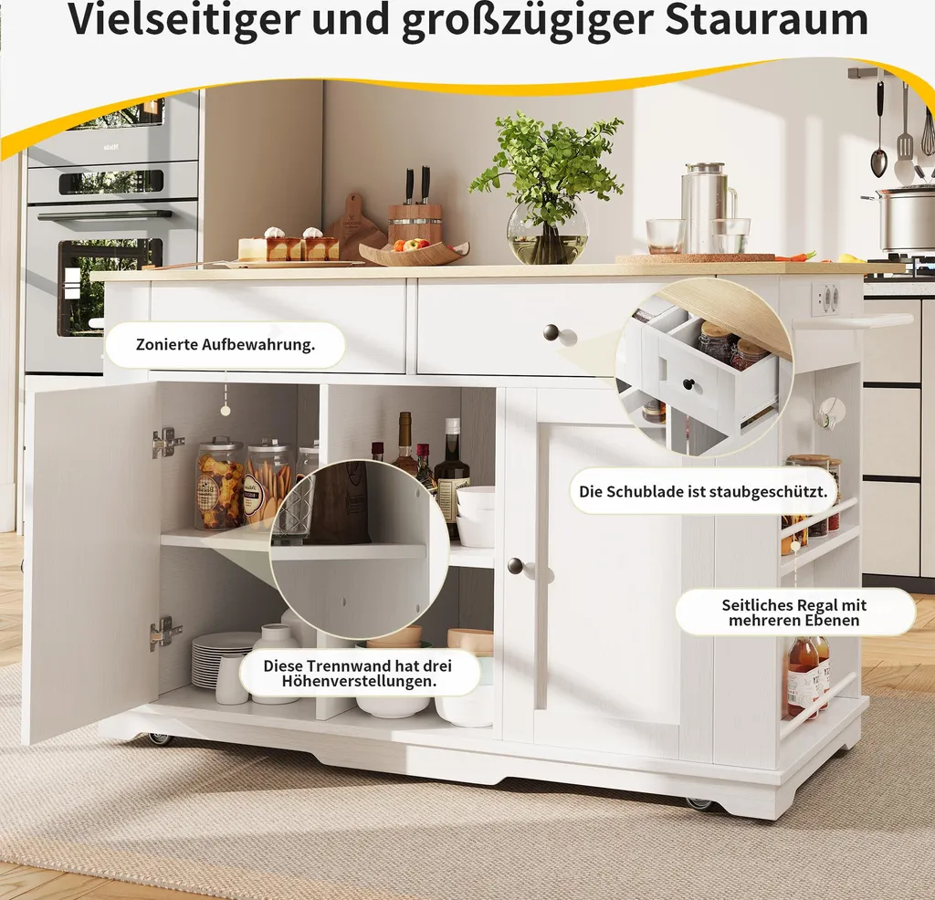 Meuble de Cuisine Gain de Place pour Petit Espace et Studio - 5
