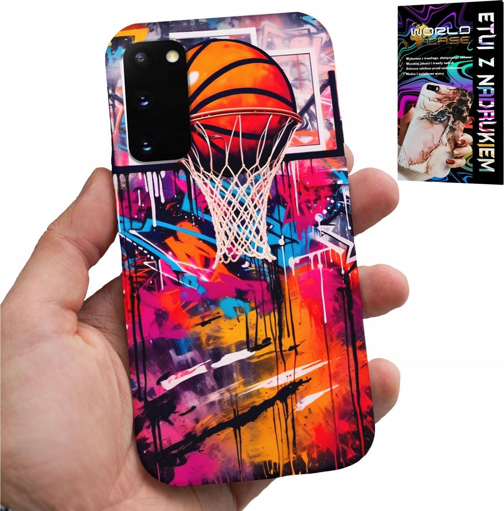 Fall Für Samsung Galaxy S20 - Basketball Nba Strasse Graffiti Korb Fan