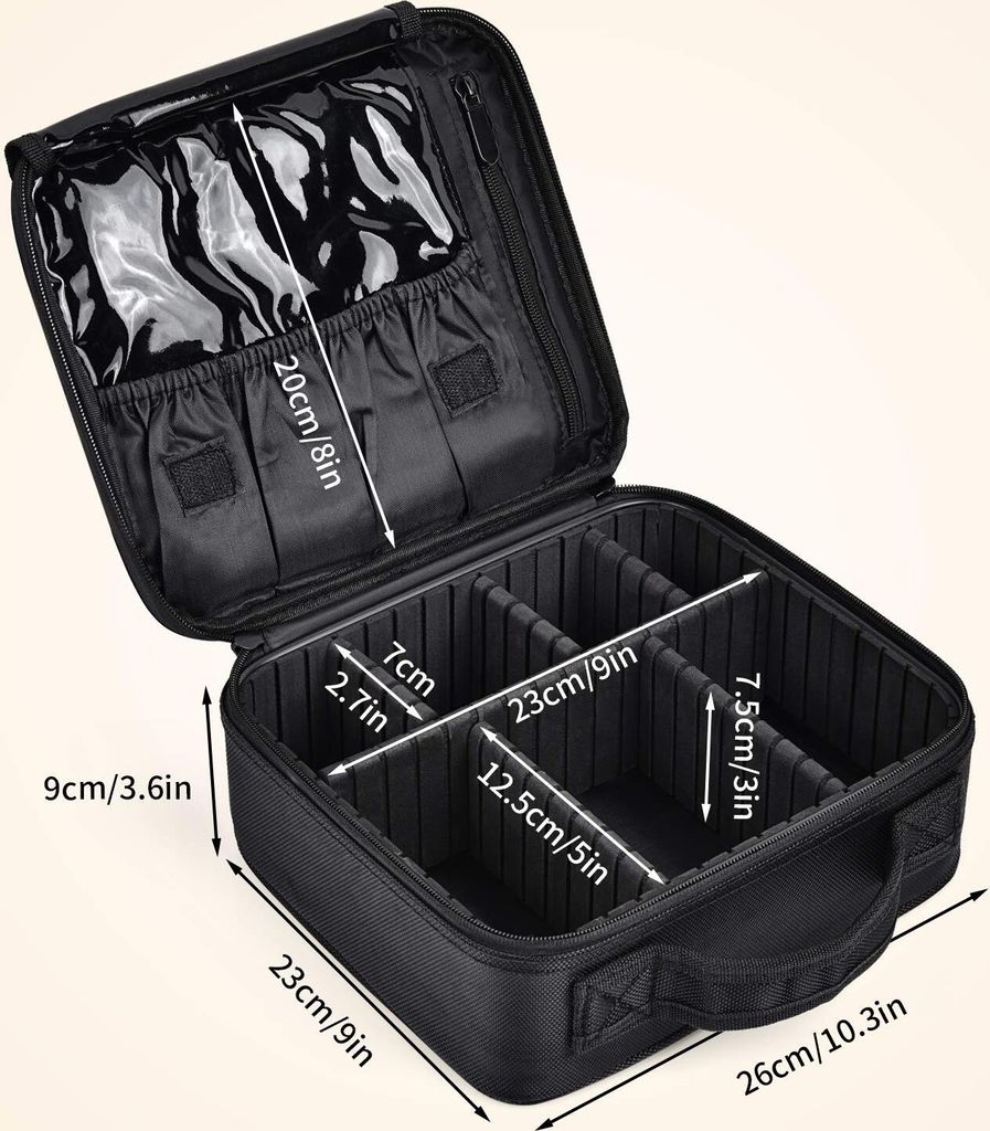 Kosmetiktasche Damen Make-up Organizer - Praktischer Beauty Case Für Reisen