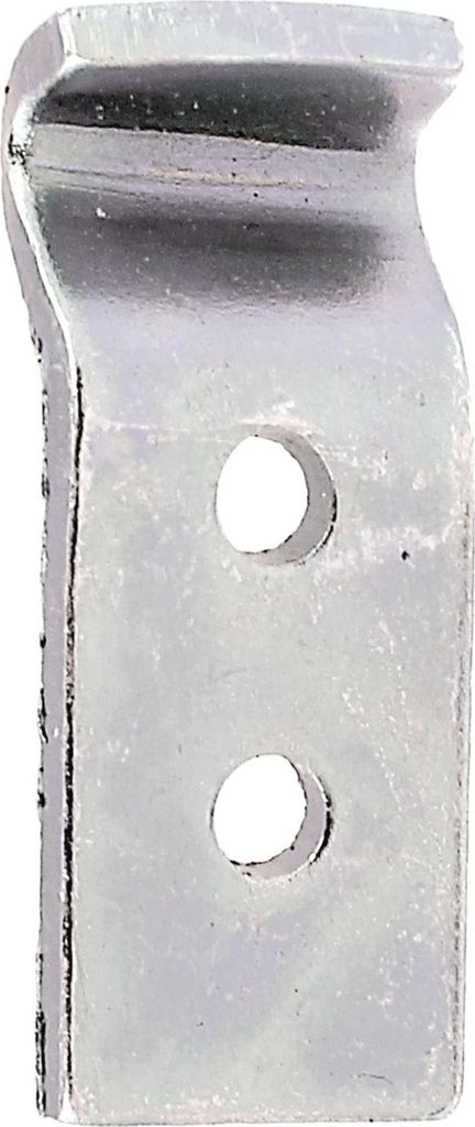 Alberts 851187 Schließhaken, für Kistenverschlüsse, galvanisch verzinkt, dickschichtpassiviert, gekröpft, 18 x 50, 50er Set