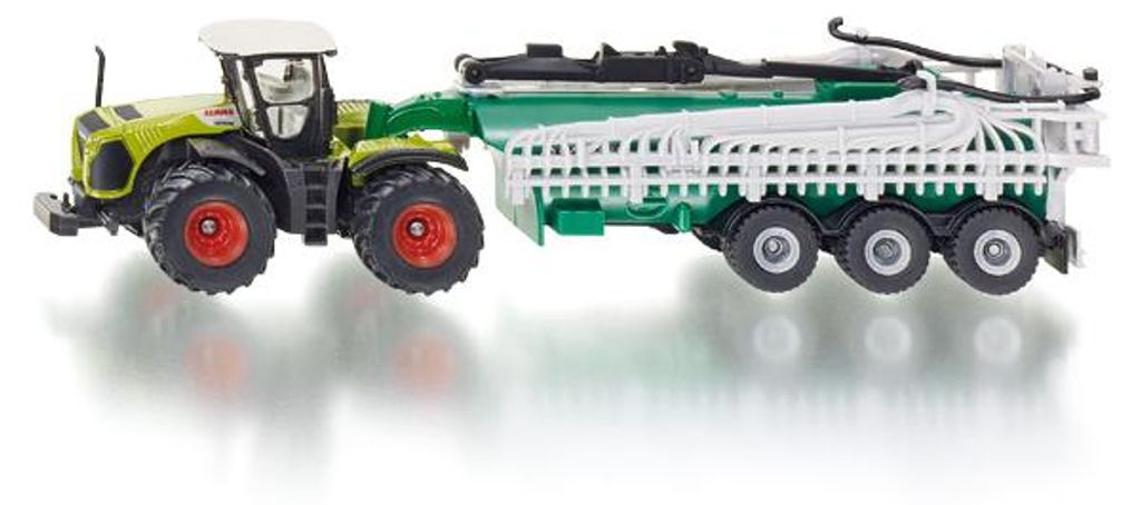 Siku tractor Claas Xerion met aanhanger; 1827 Productafbeelding 