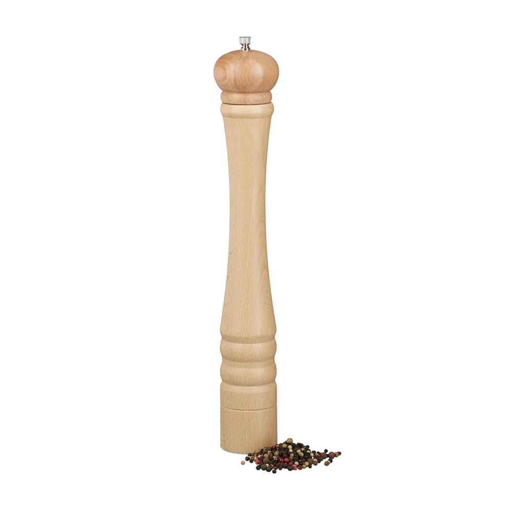 Relaxdays Macinapepe Professionale 40 cm - Macinino Ceramica Regolabile