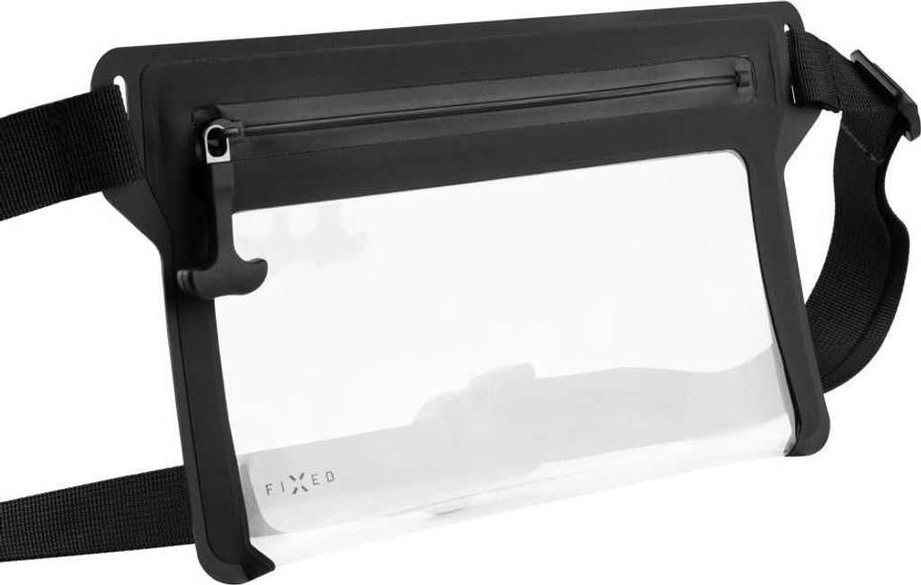 Handy-/Schlüssel-/Geldbörse-Tasche, Fixed Dry Belt, Schwarz-Transparent