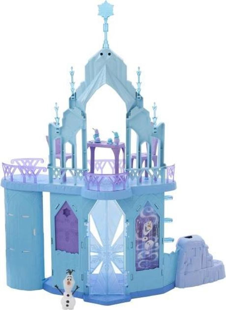 Disney Die Eiskönigin Eispalast Spielset, Elsa Olaf, 80 cm, 21 Zubehörteile, 5 Spielbereiche
