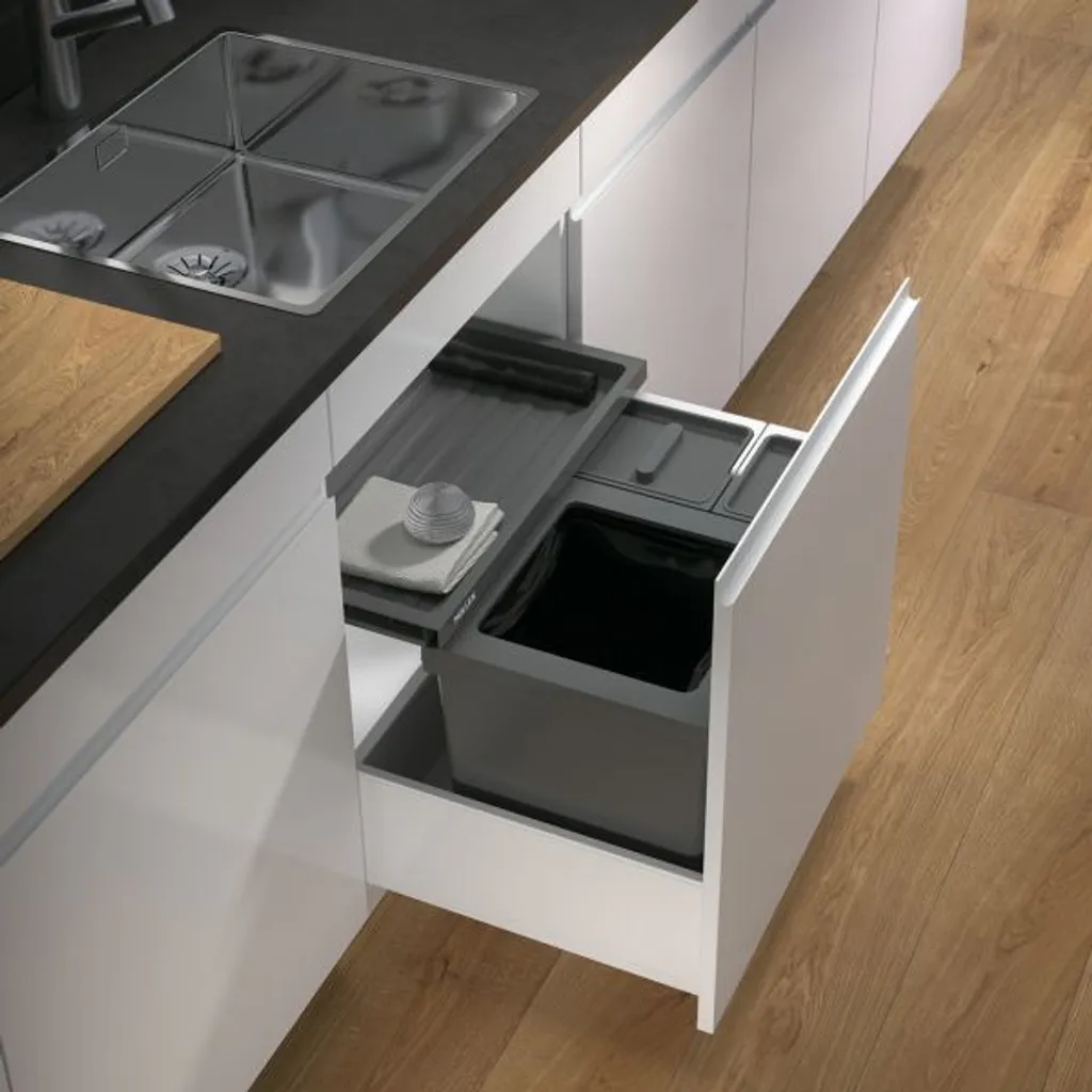 Optimisation Tri Sélectif Cuisine X-LINE 600/M5 Anthracite avec Tiroir