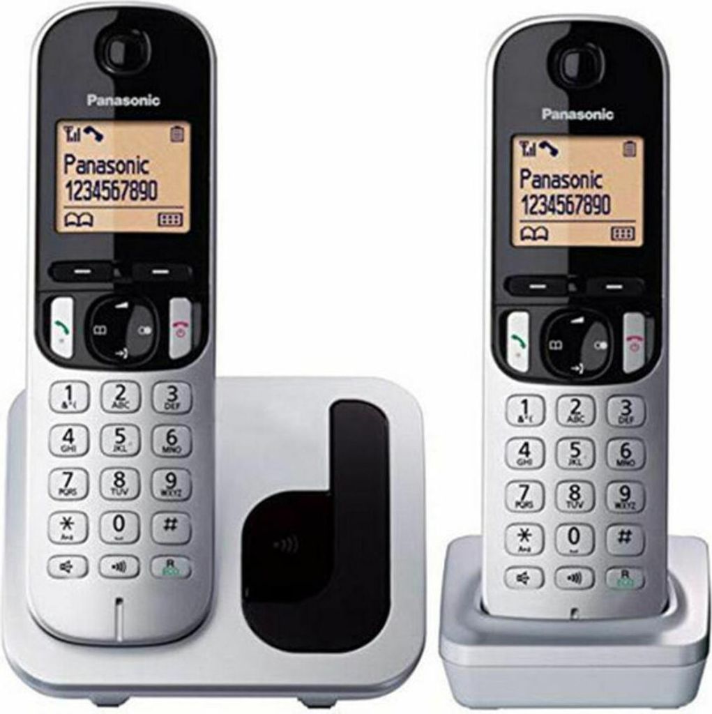 Panasonic KX-TGC212, Telefon w systemie DECT, Zestaw Zdjęcie produktu 