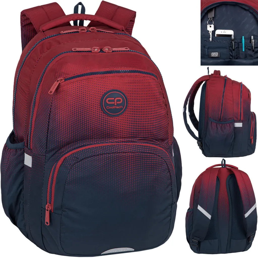 Sac scolaire ergonomique CoolPack Pick Gradient Costa idéal collège lycée