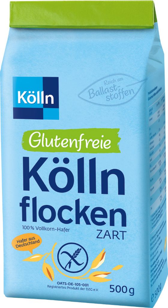 Kölln Balance Glutenfreie Köllnflocken zart 100 Prozent Produktbild 1
