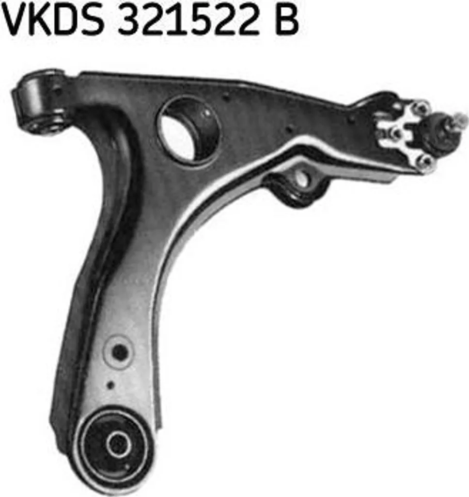 Bras de suspension de roue SKF pour Passat 35I avec silentblocs