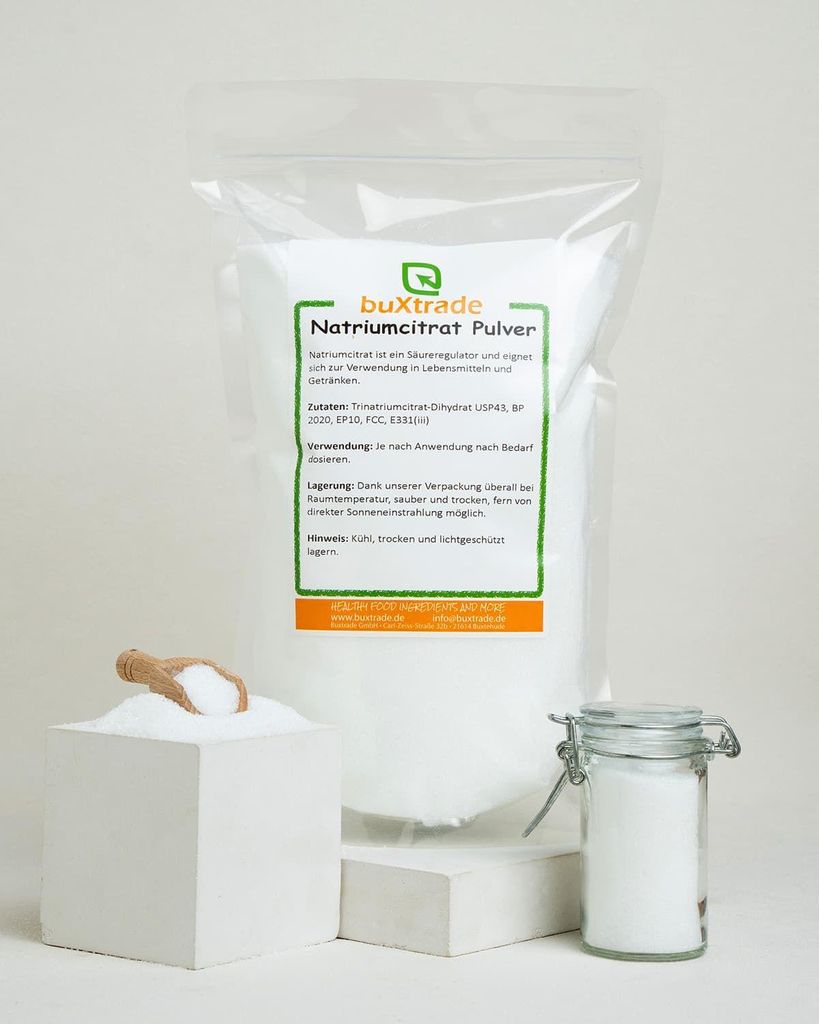 100 g Natriumcitrat E331 | TNC Trinatriumcitrat | pur Salz Produktbild 