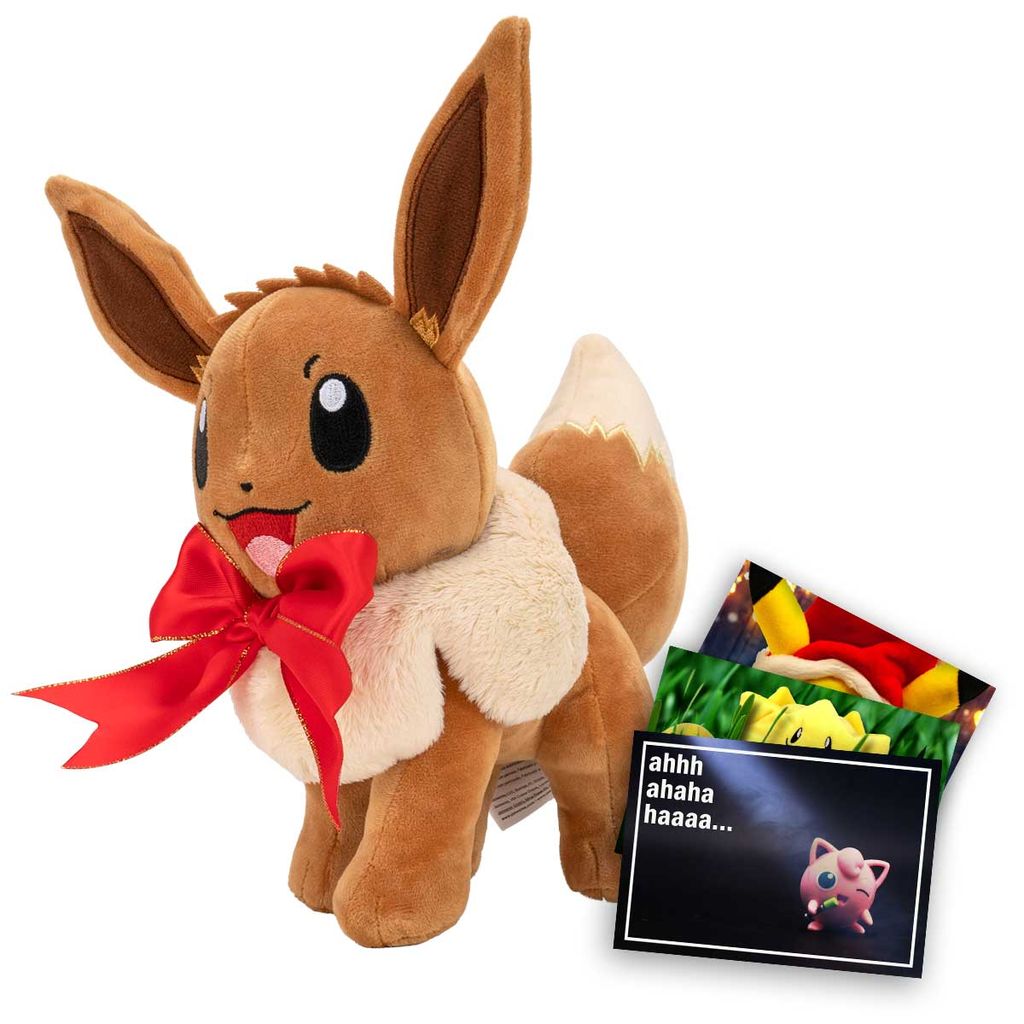 Pokemon Plüschtier Evoli mit Schleife ca. | Kaufland.de