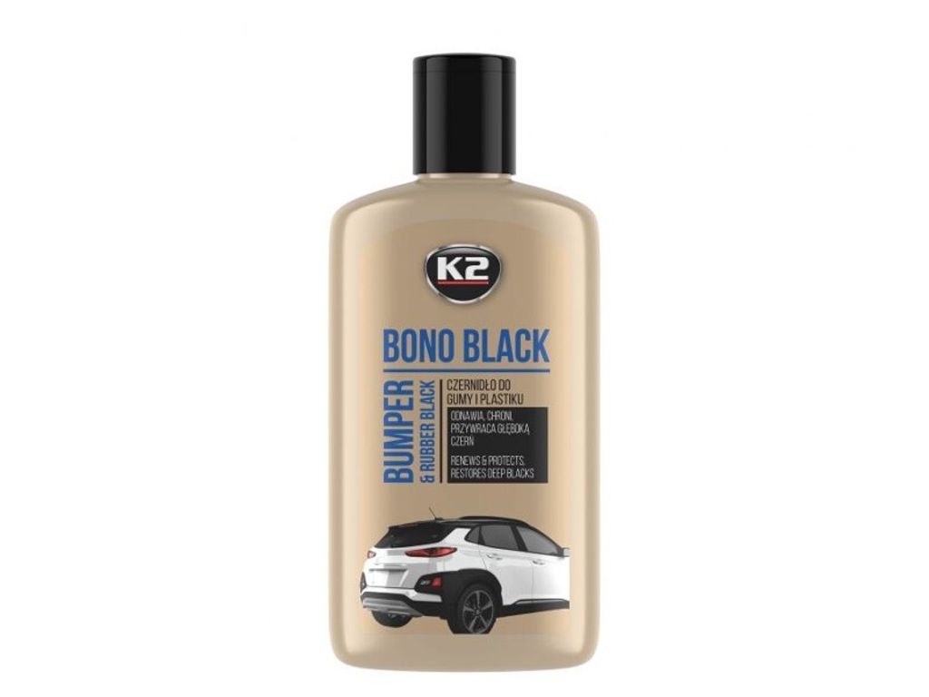BONO BLACK Czernidło do gumy i plastiku, 250 ml Zdjęcie produktu 