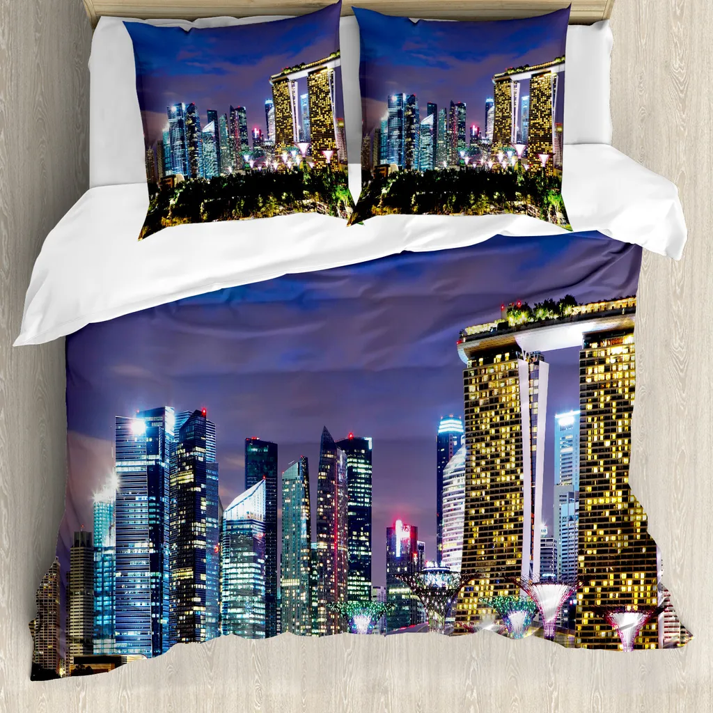 Set Letto Singolo Singapore ABAKUHAUS | Antiacaro e Senza Stiro
