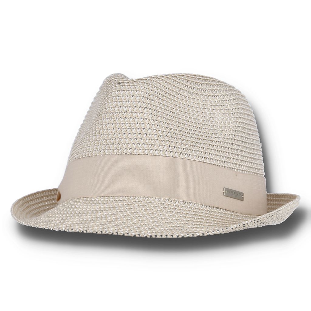 Seeberger knautschbarer Sommerhut Trilby-Hut UV-Schutz 30, beige, Gr. M