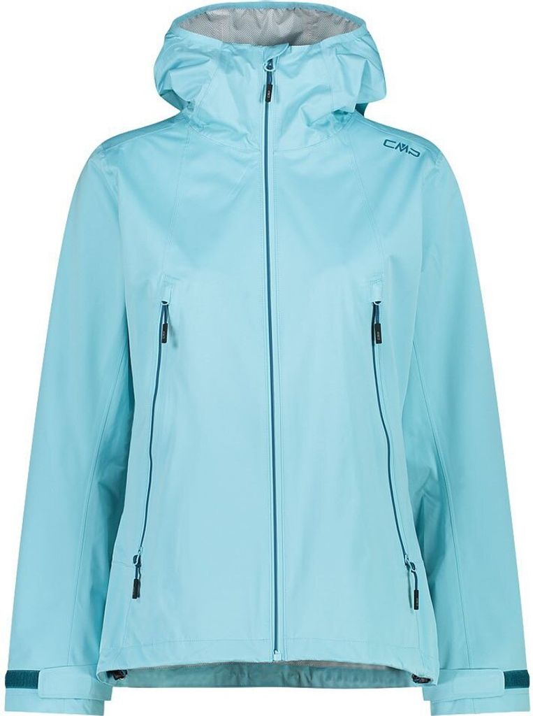 Cmp Woman Jacket Fix Hood Acqua 36