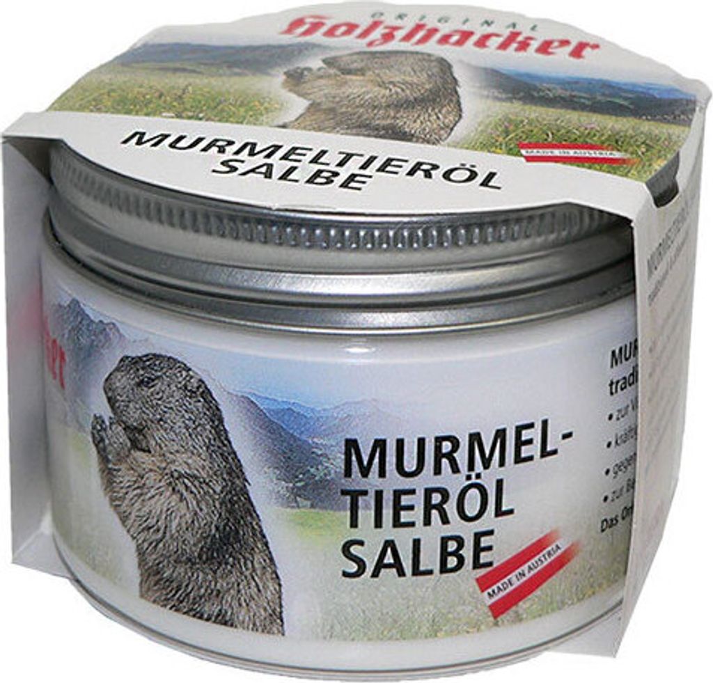 Holzhacker Latschenkiefer Murmeltieröl Salbe, 150 ml Tiegel Produktbild 