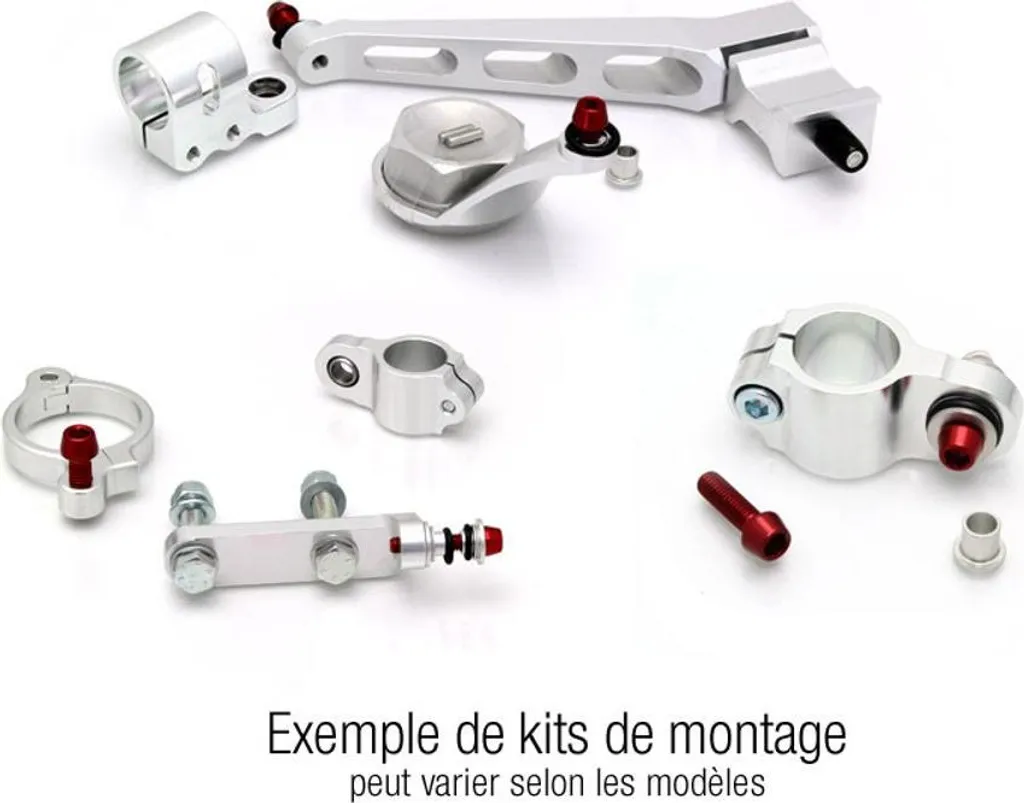 Kit de montage amortisseur de direction Bitubo Yamaha YZF-R6 08-09 Racing