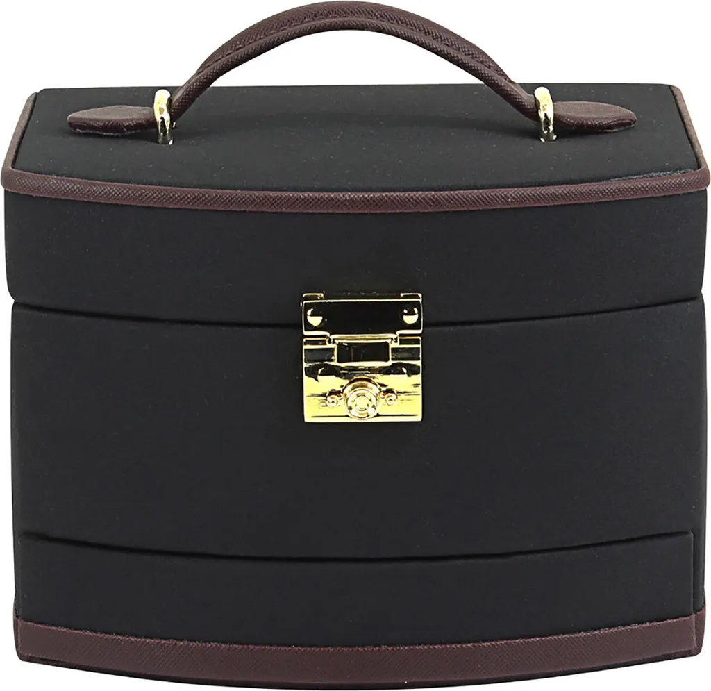 Friedrich23 Copenhagen 2.0 Coffret à bijoux en microfibre noir 23331-2