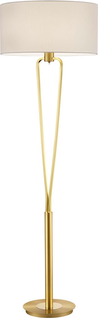 Trio 400200108 Stehleuchte 1xE27 messing matt