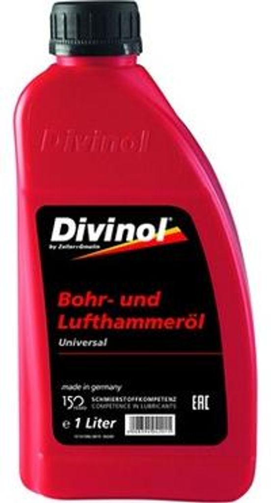 DIVINOL Bohr- und Lufthammeröl, 1 l Flasche