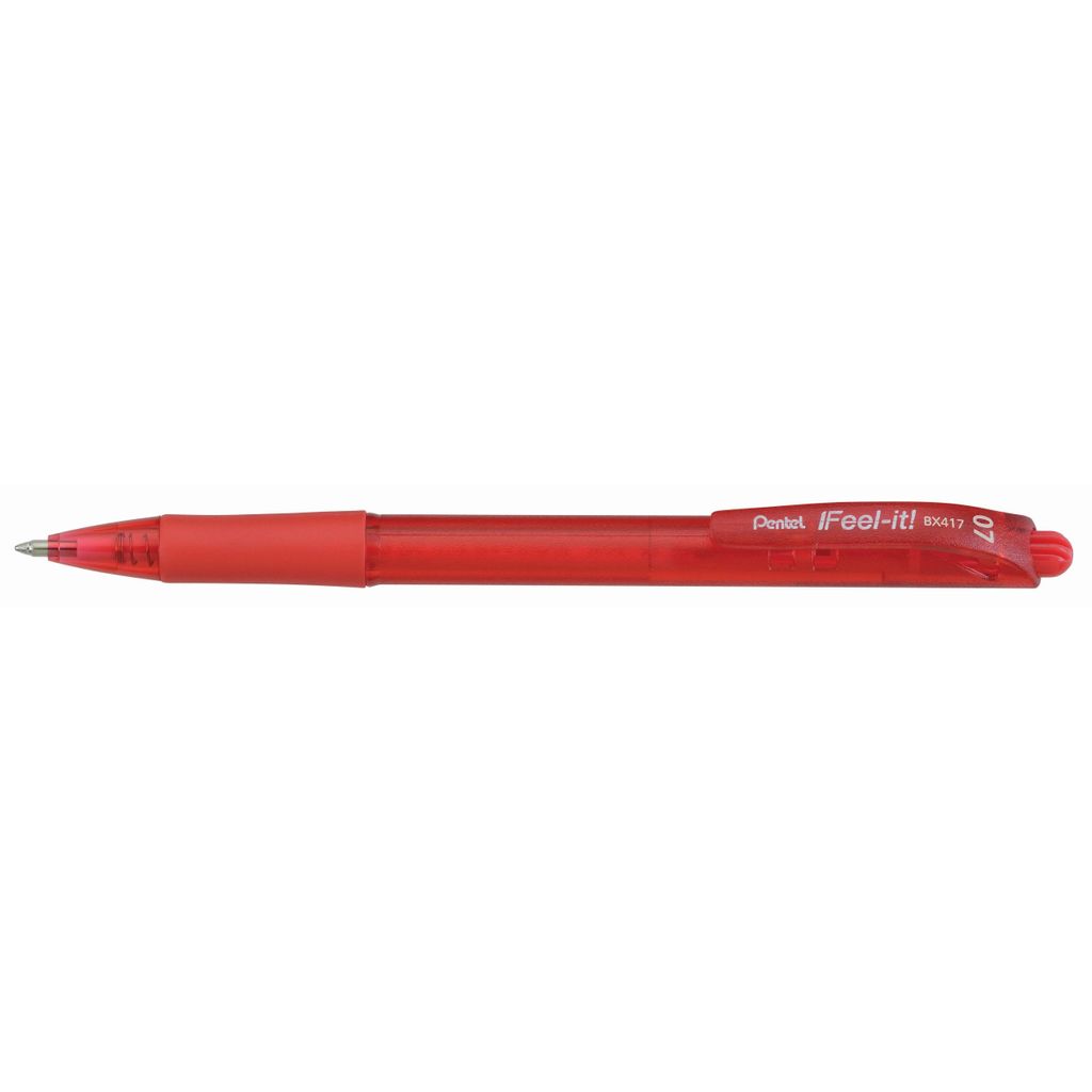 Pentel Kugelschreiber BX417 - rot Produktbild 