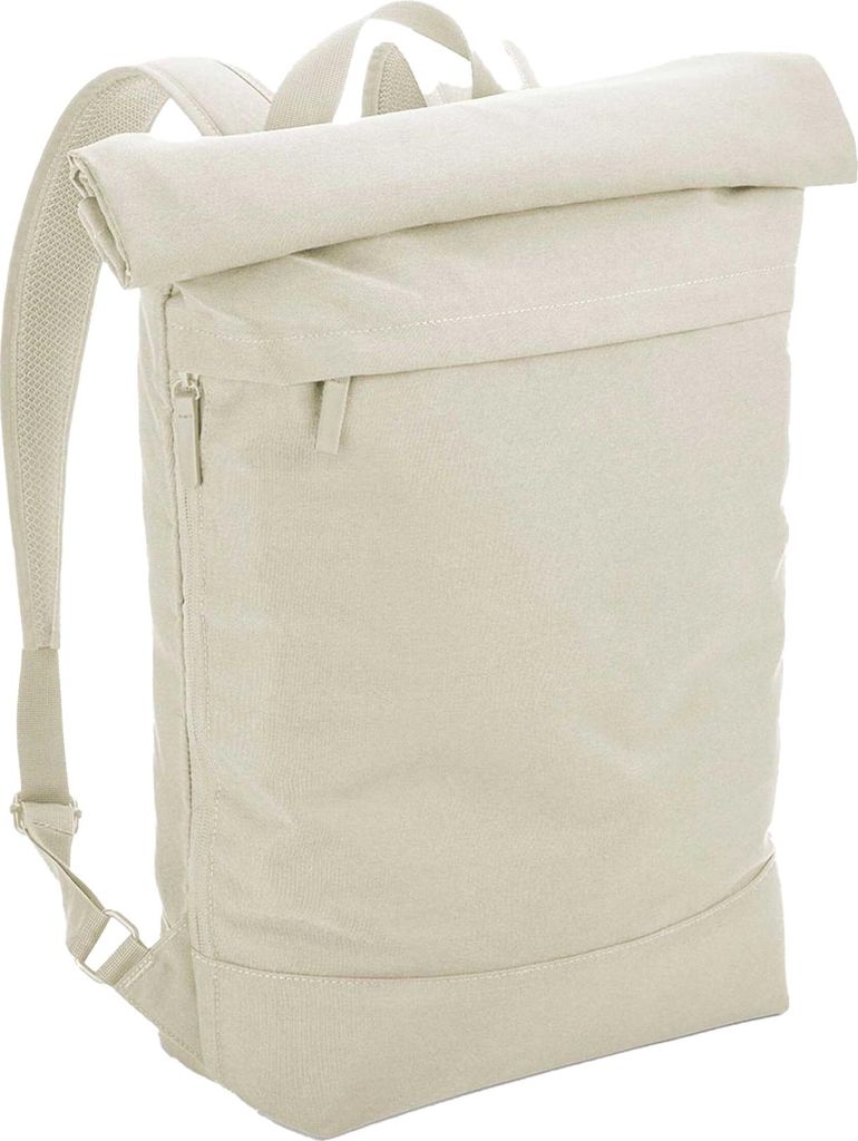 Bagbase - "Simplicity" Rucksack, Roll Top BC6939 (Einheitsgröße) (Beige)