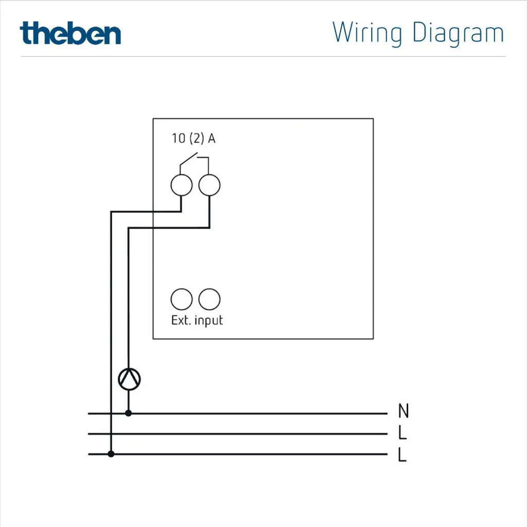 Theben RAMSES 811 top3 Thermostat numérique avec écran rétroéclairé - 8