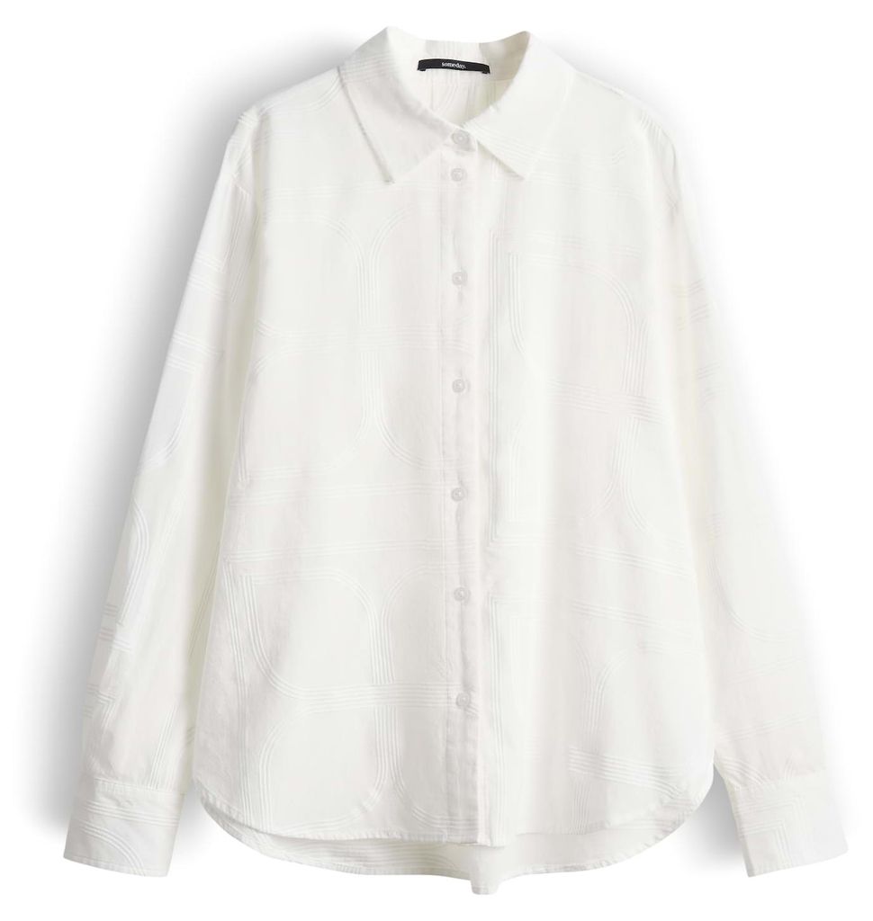 Zise Damen Bluse in Milch, Größe 38