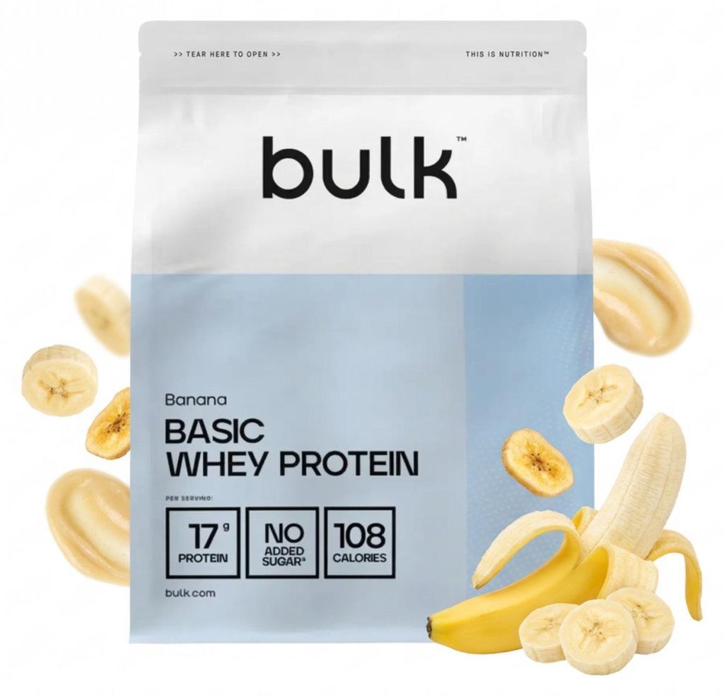 Bulk Basic Whey Protein (1250g) Banana - Eiweiße - Produktbild 