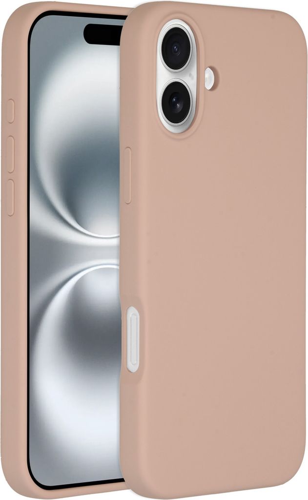Accezz Liquid Silikoncase mit MagSafe iPhone 16 Plus - Rosa
