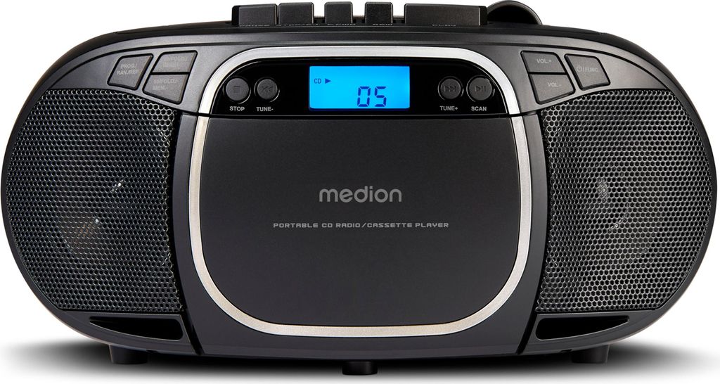 MEDION E66476 Stereo Sound System (Boombox, CD-Player, MP3, Produktbild 