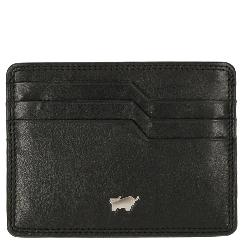 Portefeuille Büffel 90013-051-010 en cuir noir haute qualité durable