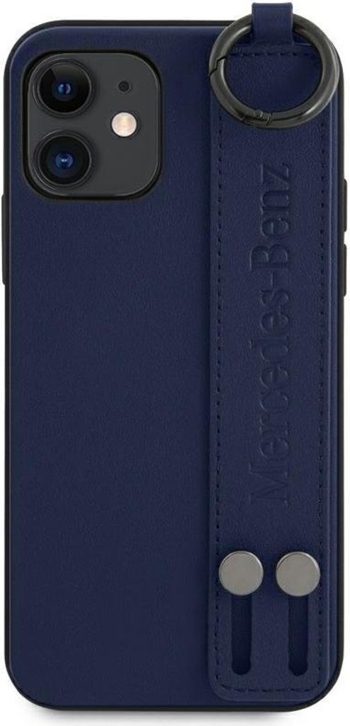 Mercedes Strap Line Handyhülle für iPhone 12 Mini, Blau