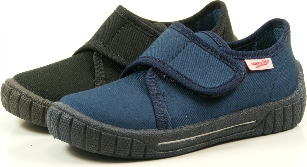 Superfit Bill 8-08271 Schuhe Kinder Hausschuhe Jungen Weite Mittel IV , Größe:36 EU, Farbe:Schwarz