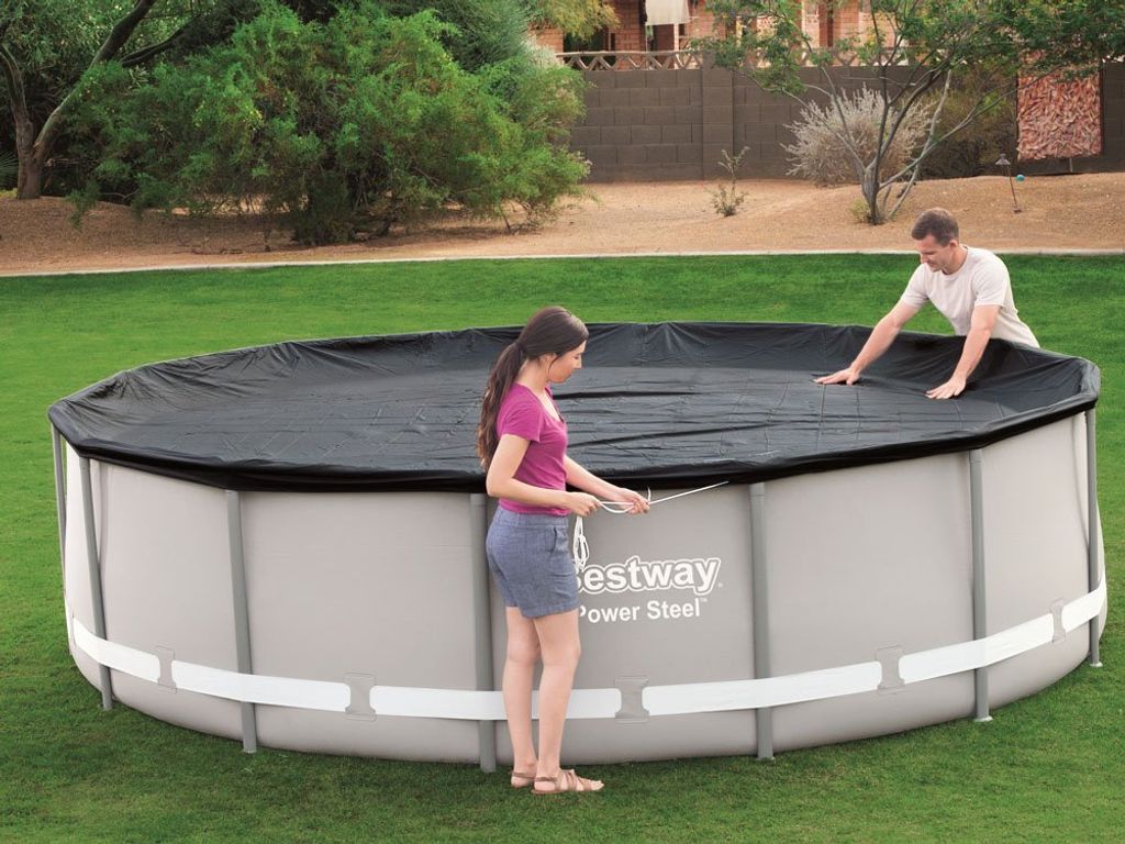 Bestway Abdeckplane für Frame Pool Ø 427 cm; 58248 Produktbild 47