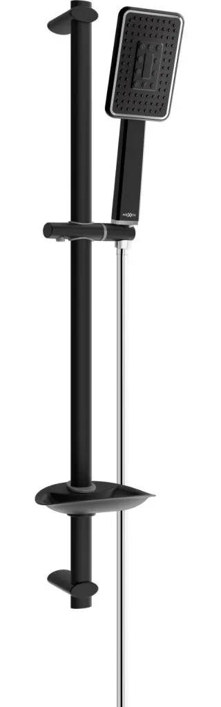 Barre de douche coulissante Mexen DB54 noir et chrome pour salle de bain