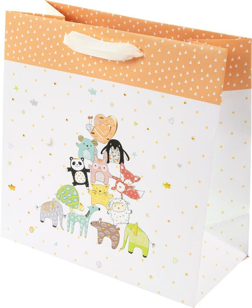 Goldbuch Geschenktasche Animal Pyramid 27x13x33 cm