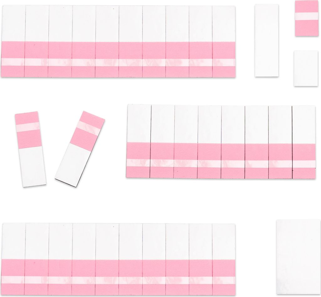 Betzold Kippmagnete - Satz A, Farbe: rosa gestreift