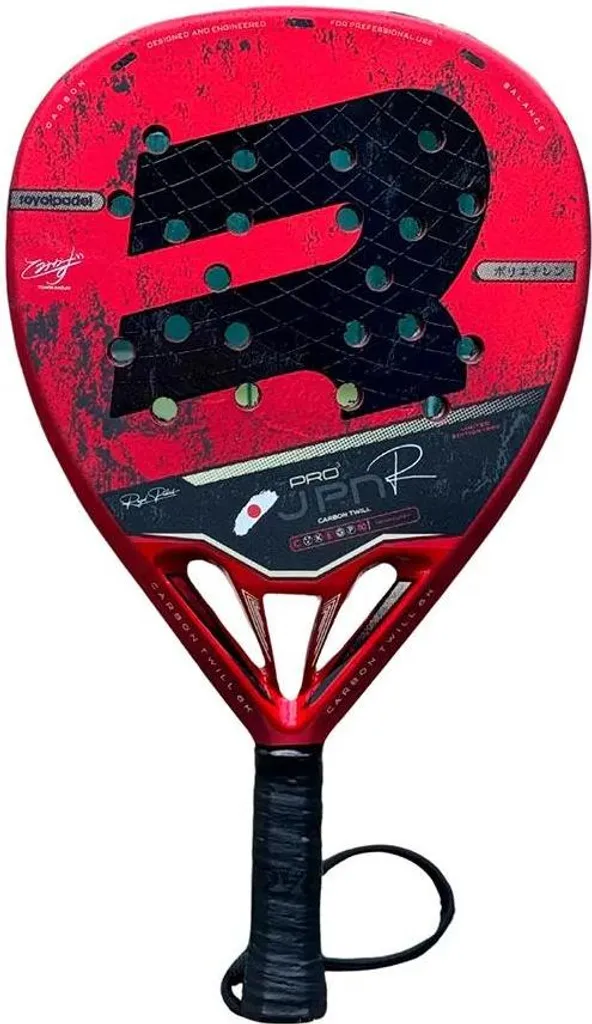 Raquette Padel RP Japan Pro Rouge : Réduisez les Douleurs et Gagnez en Force