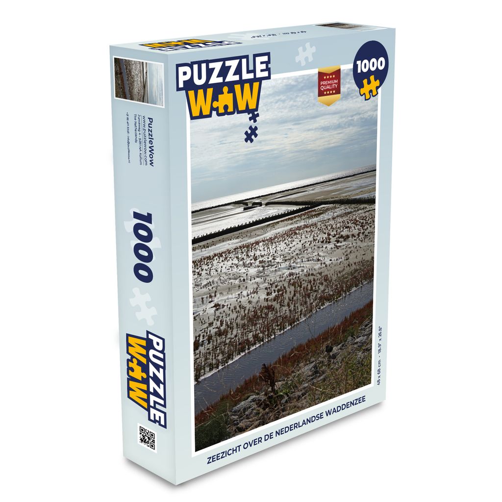 MuchoWow Puzzle 1000 Teile Meer - Sand - Himmel - Spielzeug - Alt und Jung - Spiele - Puzzeln