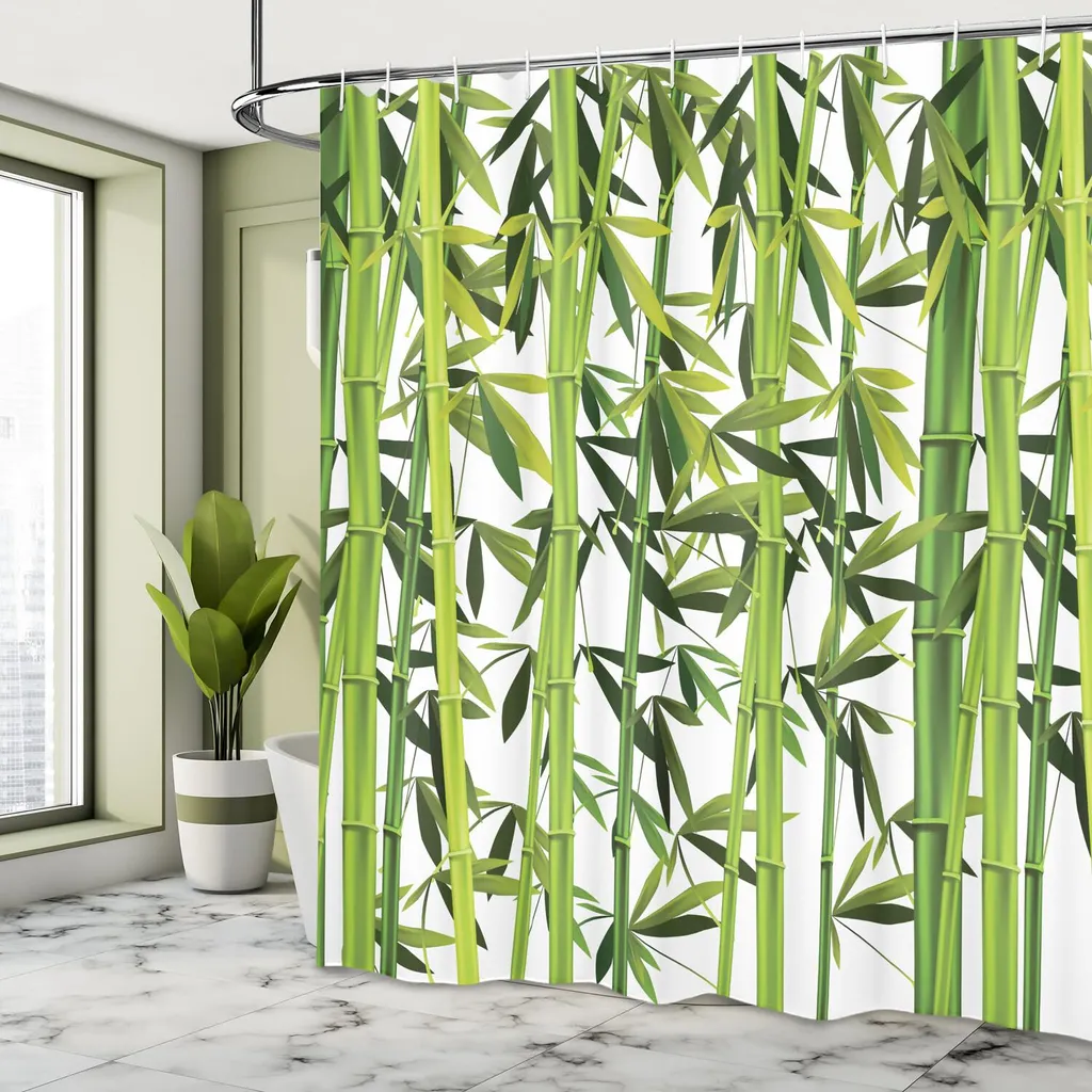 Tenda Doccia Antimuffa 180x200 Con Stampa 3D Candele: Impermeabile, Poliestere E Ganci Inclusi. Perfetta Per Il Bagno!