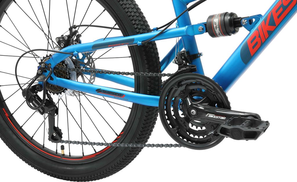 BIKESTAR Kinder Fully Mountainbike 24 Zoll ab 9 Jahre | 21 Produktbild 5
