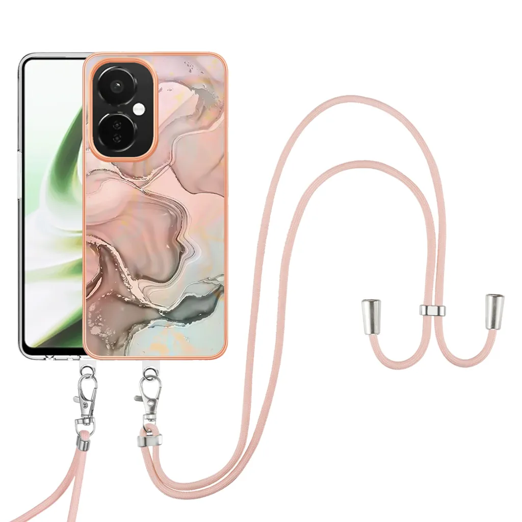 Cover OnePlus Nord CE 3 con Cordino Crème Fantasia - Mai più Cadute!