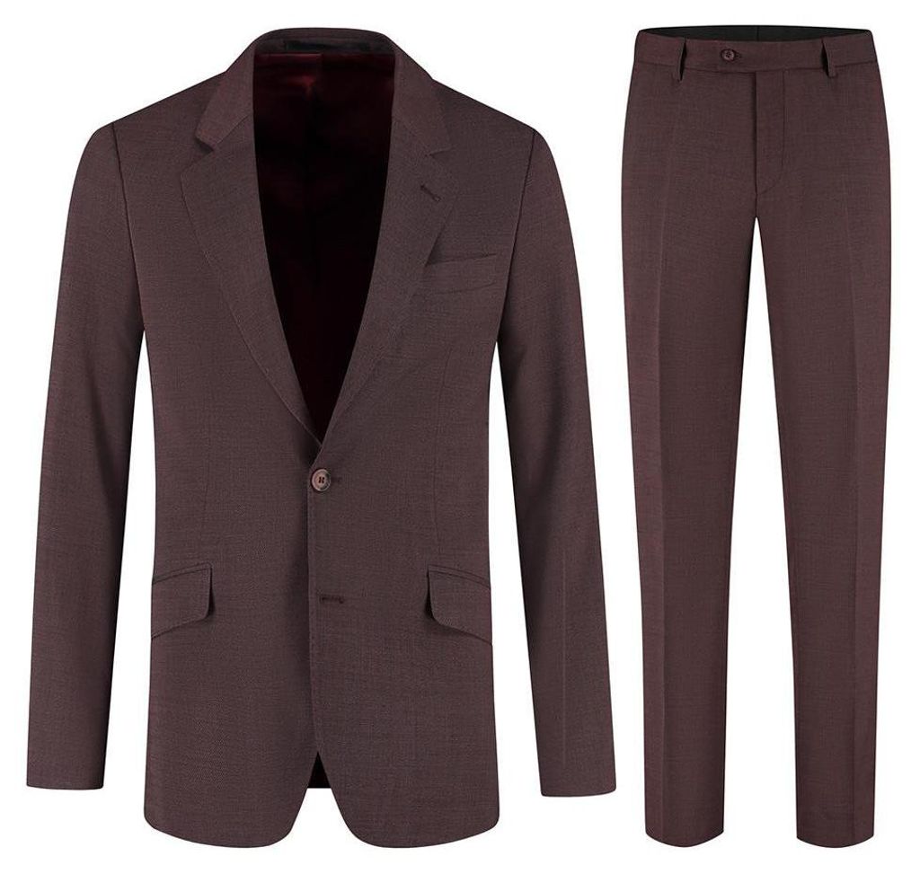 GENTS - Pack 2-teilig kastanienrot - Wolblend - Rot - Größe 56/3XL